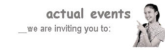 actual events